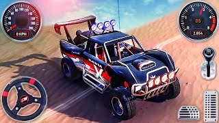 Off The Road Simulator #5 : Tesla Cybertruck Police Car Open World Offroad Driver - Android GamePlay screenshot 4