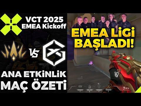BBL vs GIANTX MAÇ ÖZETİ | VALORANT 2025 EMEA Kickoff