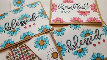 BLESSED GREETING CARDS | MAYMAY MADE IT DESIGN TEAM PROJECT