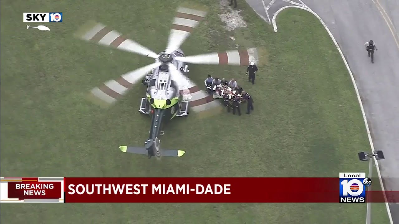 Victim airlifted to hospital after accidental shooting at west Miami ...