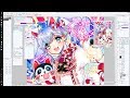 【SpeedPaint】年賀イラストメイキング【CLIP STUDIO PAINT】