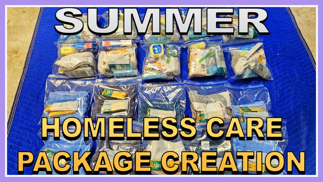Summer HOMELESS BAG Care Package Creation...Change of the Season = Change up the Care Package!