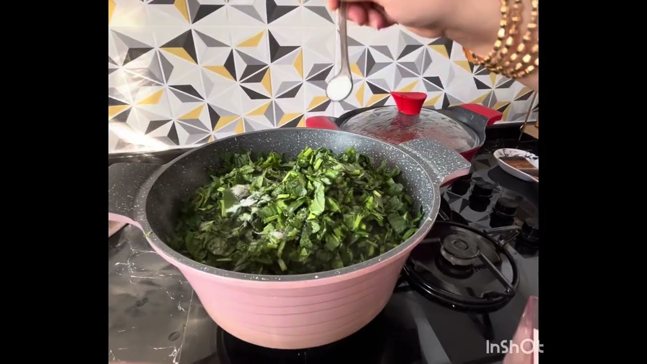 آشک بسیار خوشمزه پالک یا اسفناج