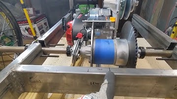 Cyclekart Build - Part 5 - Drive Axle, Front End, and Motor Position