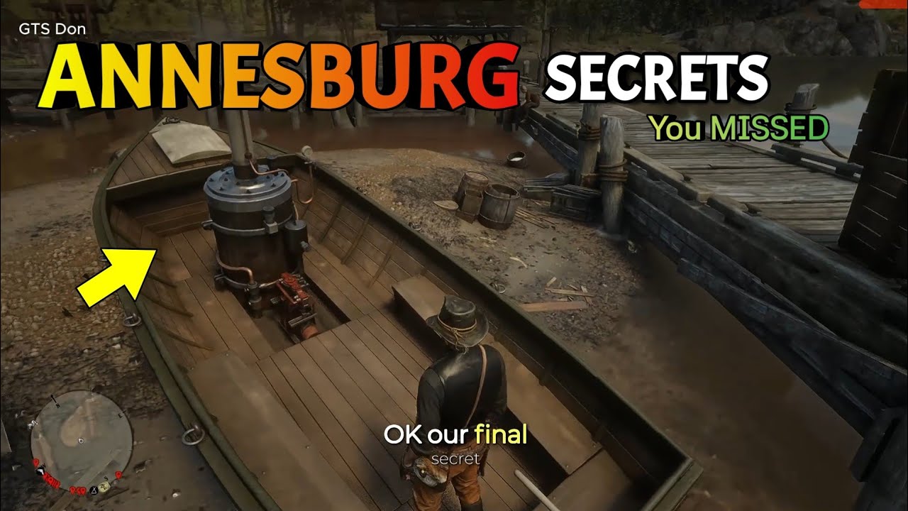 6 Annesburg SECRETS You STILL Haven't Found in RDR2! 🤔