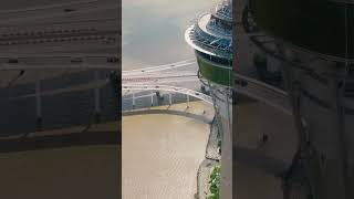 Splendid Macau Tower from birds eye views!