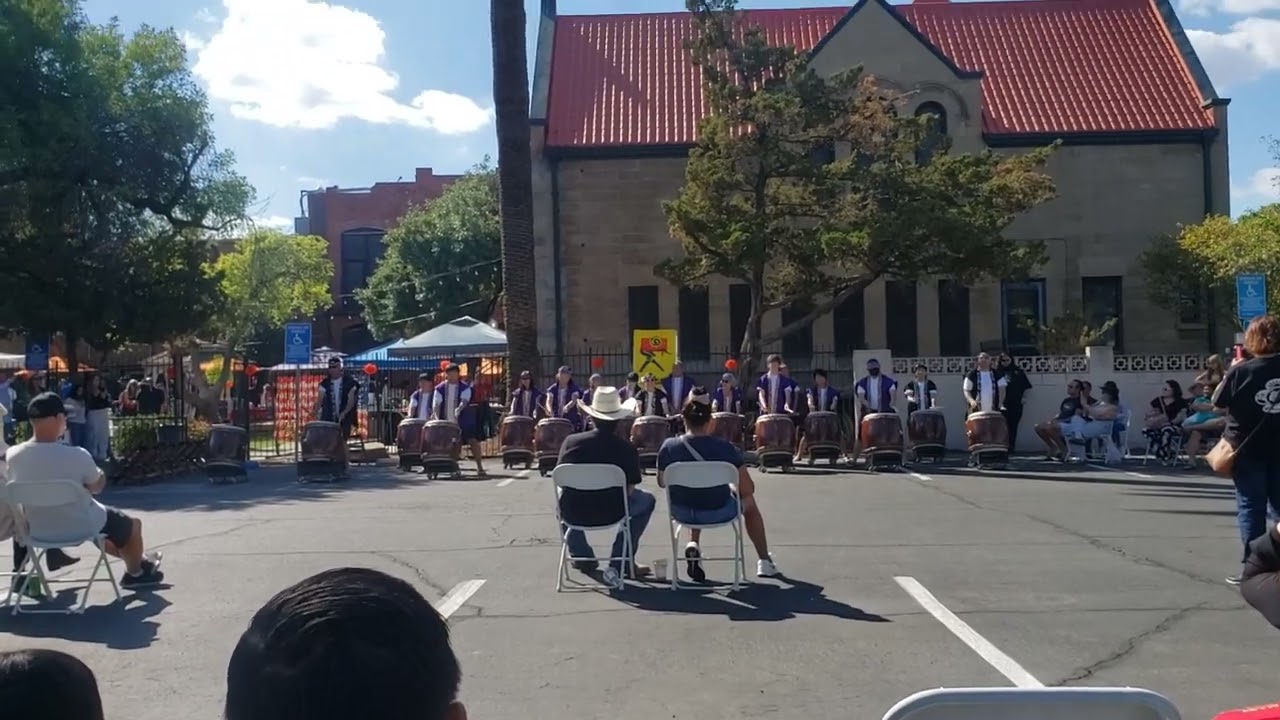 Asian Moon Festival Celebration Drum Section 2025