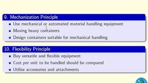 ME476 Material Handling & Facilities Planning Module IV-5