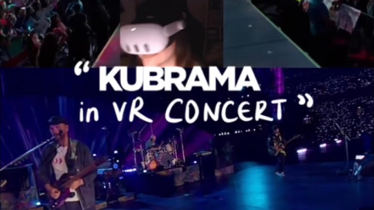Coldplay VR concert with Meta Quest 3 was truly a magical journey @coldplay 