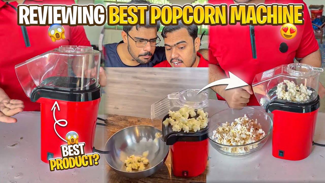Popcorn Machine YouTube