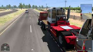 American Truck Simulator ATS Gameplay