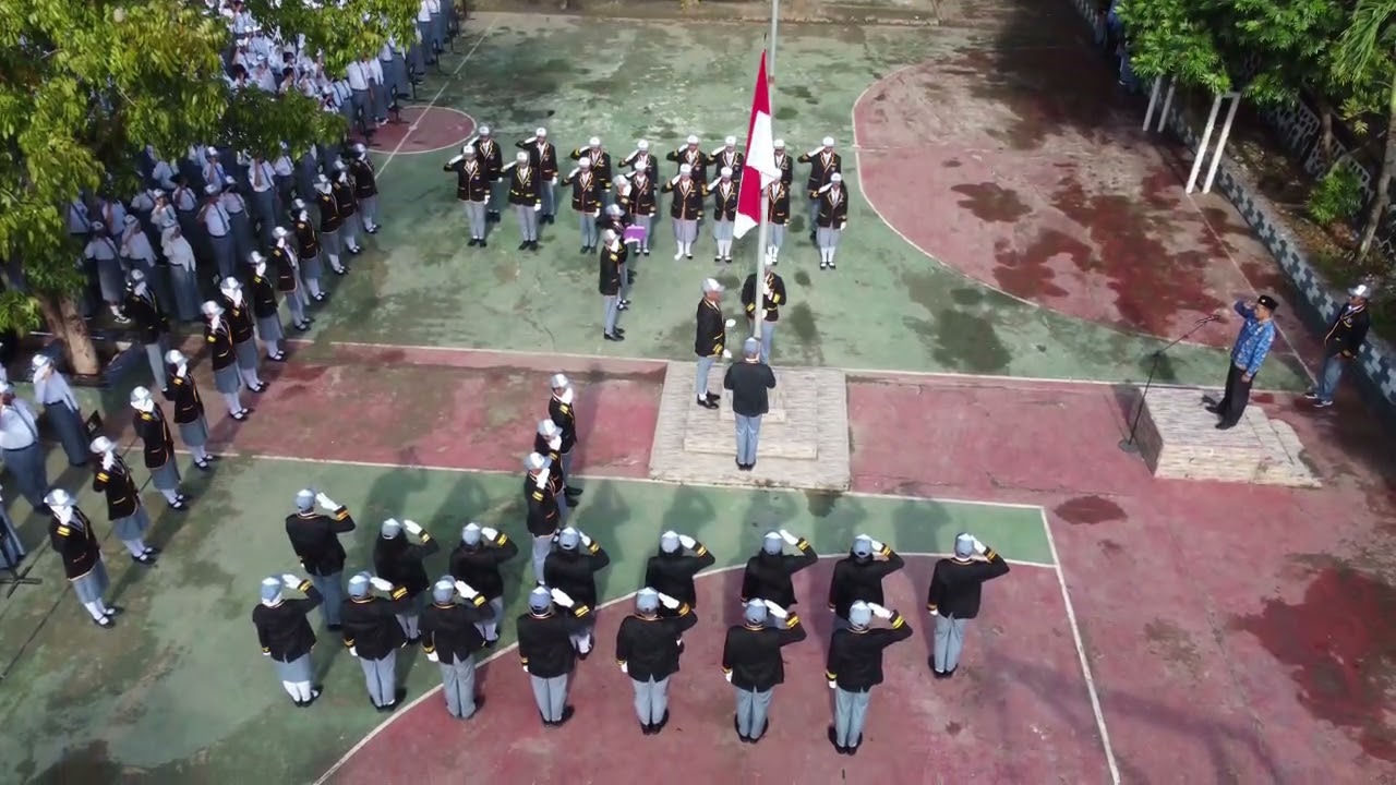 Upacara Bendera 17 Agustus 2024 SMA Negeri 4  Kota Jayapura