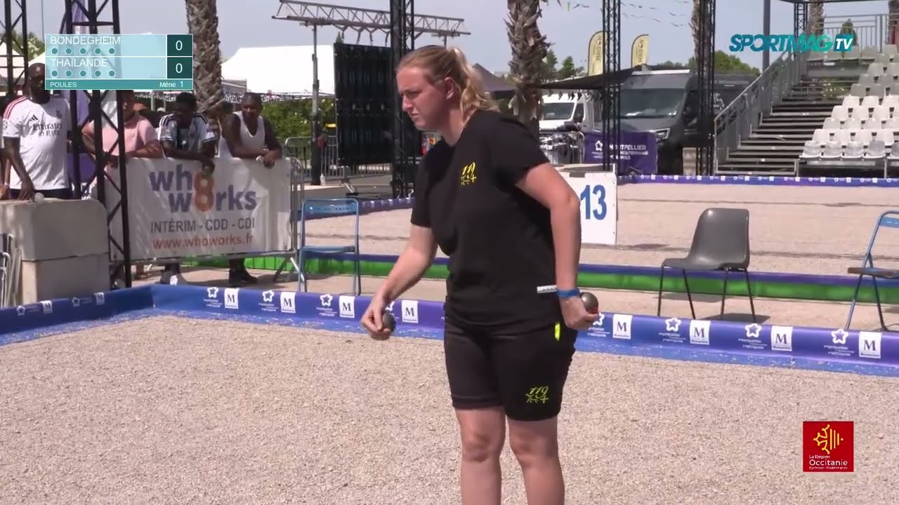 Miniature : Pétanque : Thaïlande / Bodenghiem (Mondial Montpellier 3M)