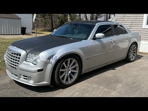 LOWERING MY SRT8 300 ON H&R SPRINGS *HUGE DIFFERENCE*