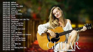 Top Guitar Covers of Popular Songs 2024 - Best Instrumental Music For Work, Study, Sleep