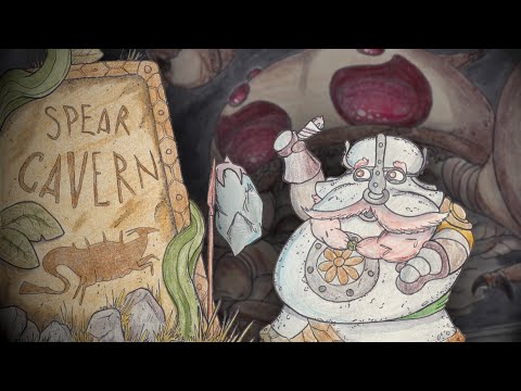 Spearcavern 6: What's White & Green & Red All Over?