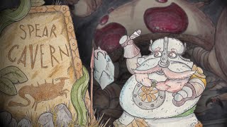 Spearcavern 6: Whats White & Green & Red All Over?