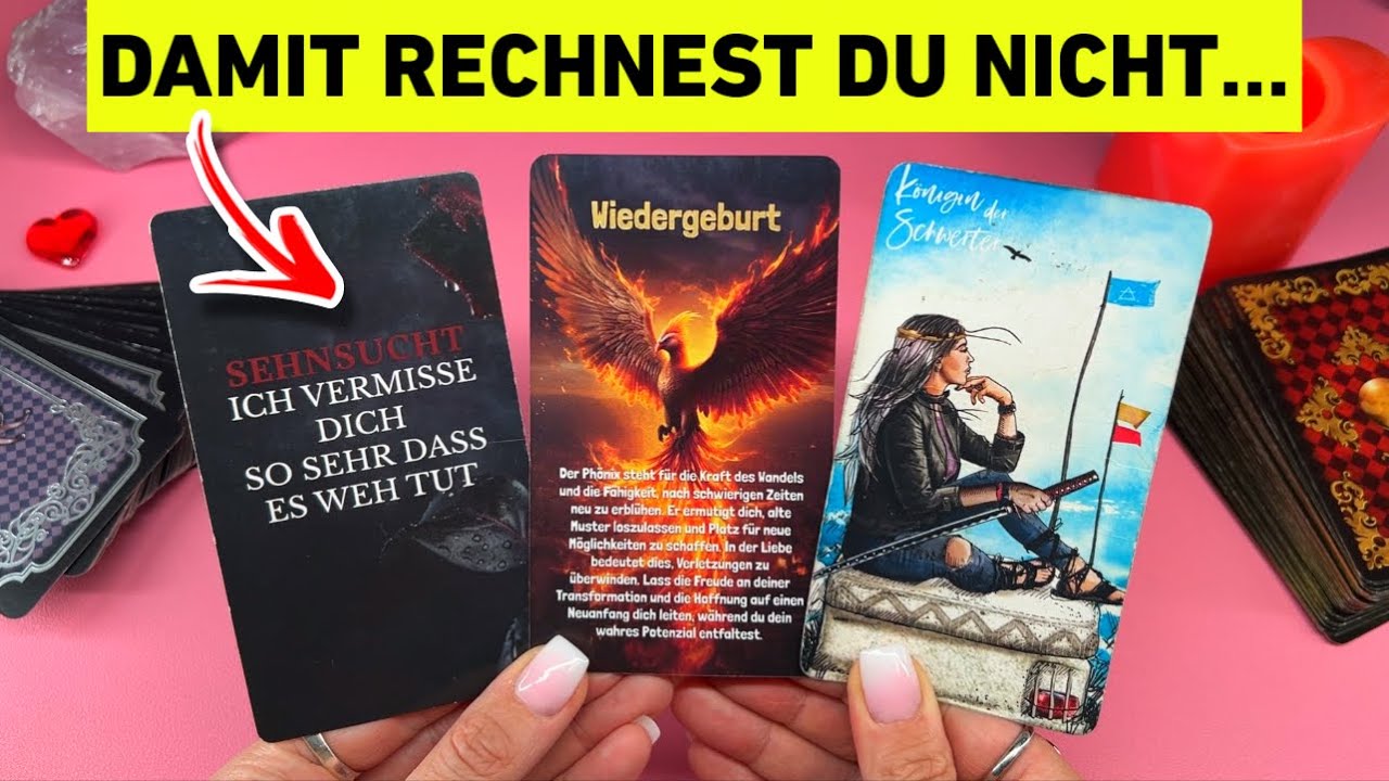 Du auch? 🤷🏻‍♂️ Jemand hätte LUST anzuknüpfen wo ihr aufgehört habt... Orakel Liebe