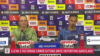 Conferencia de prensa completa de Alejandro Restrepo y reacciones | Alianza Lima vs Garcilaso 2024