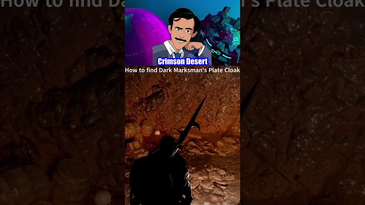 Black Hood Cloak! How to find Dark Marksman's Plate Cloak! | Crimson Desert | PS5