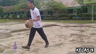 Gerak Manipulatif Memantulkan Bola (dribble). Kelas 3