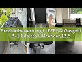 Produktbewertung LIFERUN Gasgrill 3+1 Edelstahl Brenner,13,5 kw Gas Grillwagen BBQ mit Seitenkochfel