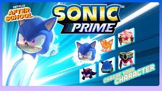 Choose Your Character!!! 💥🎮 Sonic Prime | Netflix After School