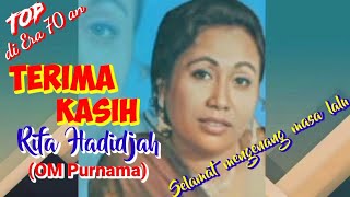 TERIMAKASIH - Rifa Hadijah (OM Purnama) - Top jadul '70 an - Musik video lirik