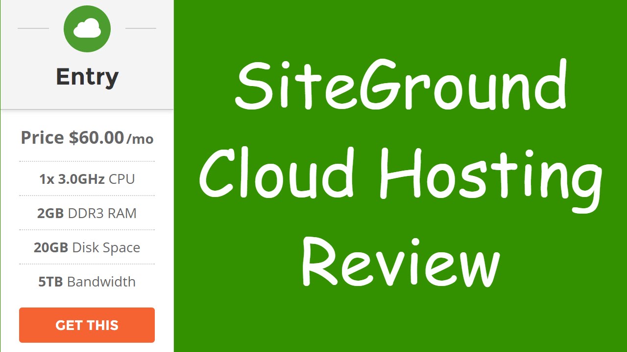 SiteGround Cloud Hosting Review Worth 80 Month YouTube Siteground cloud hosting review worth 80 month youtube