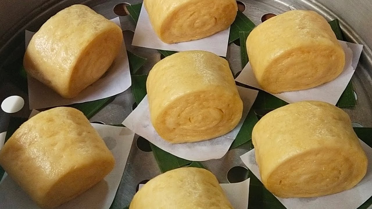 หมั่นโถวมันเทศนมสด.วัตถุดิบหาง่าย.ทำง่ายไม่ยุ่งยากนวดมือง่ายๆ