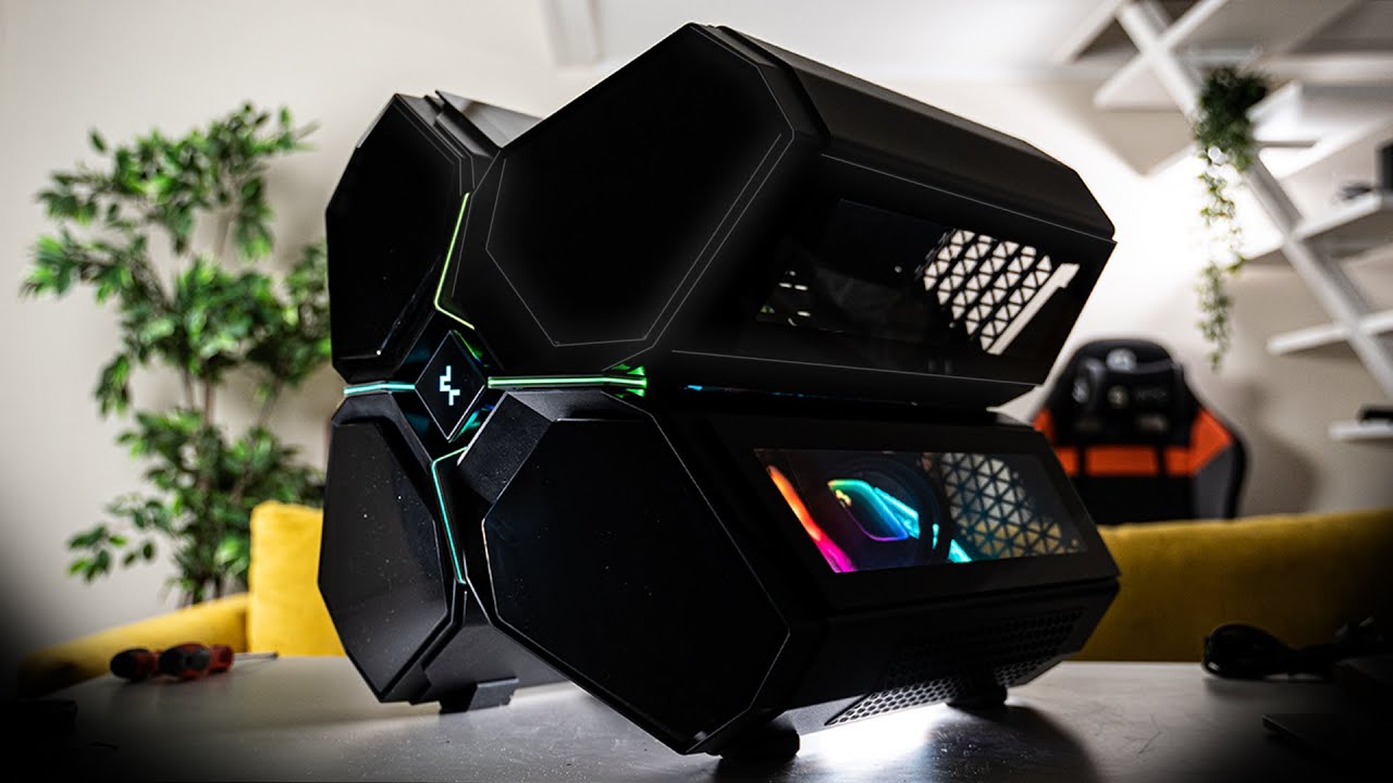 A LEGBIZARRABB PC amit valaha összeraktam - DeepCool Quadstellar ...