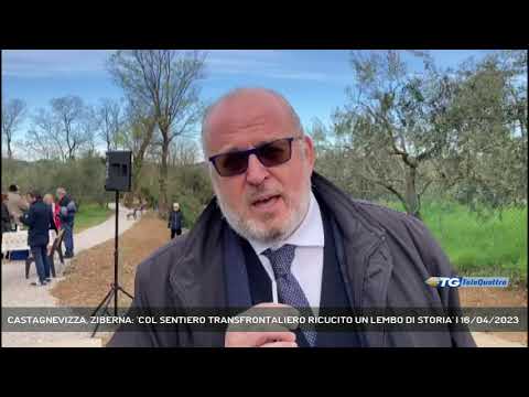 CASTAGNEVIZZA, ZIBERNA: 'COL SENTIERO TRANSFRONTALIERO RICUCITO UN LEMBO DI STORIA' | 16/04/2023