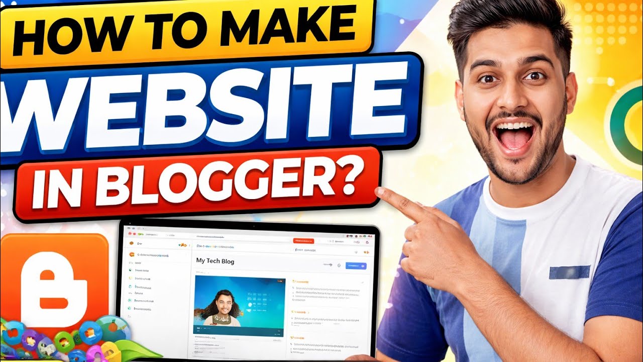 Create a Free Website Using Blogger in 5 Minutes | Blogger Tutorial ...