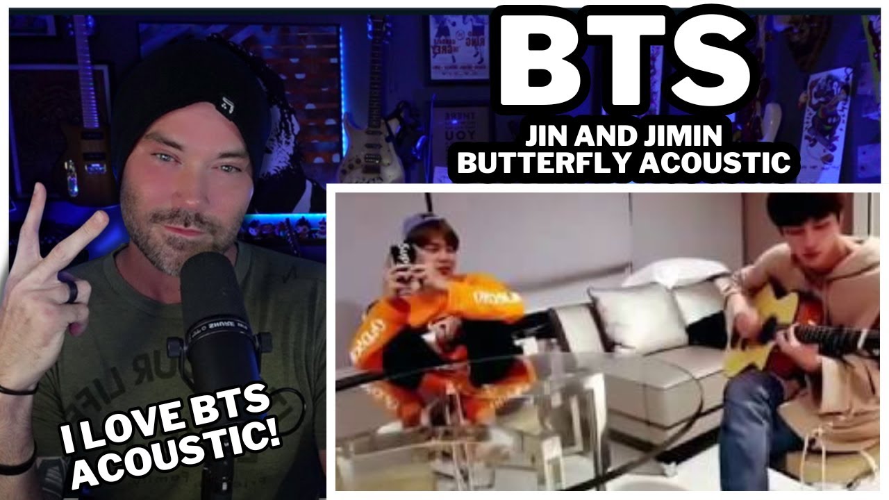 Metal Vocalist Reacts -  BTS Jin and Jimin Butterfly acoustic