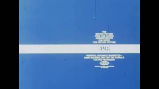 MPAA PG Rating Card (with announcer) (1972)