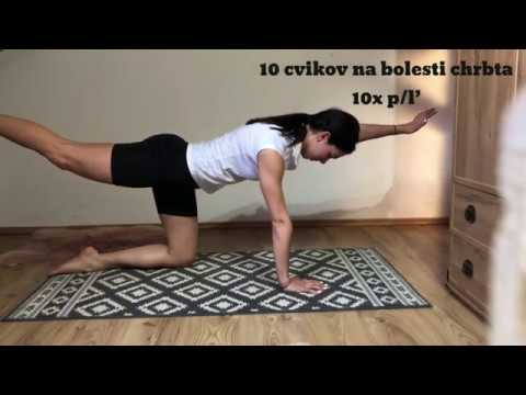 Fyziocvičenie - 10 cvikov na bolesť chrbta