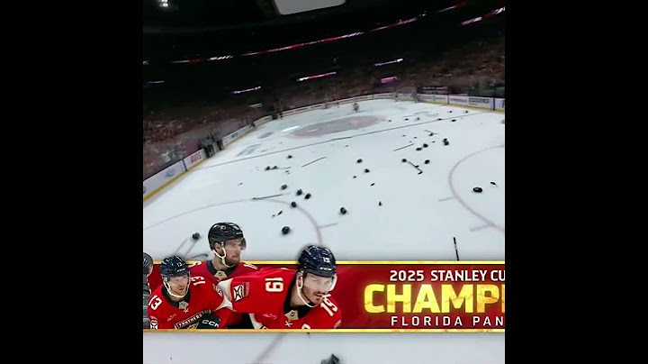 THE PANTHERS ARE BACK-TO-BACK CHAMPIONS 🏆🏆