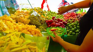 You Can't Stop Yourself from Drooling!! Cambodian People Are Crazy About These Sour Snacks (Mju)!!