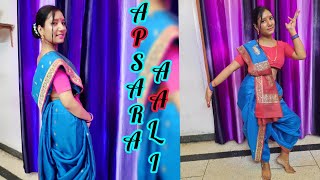 Apsara aali Natarang HQ Sonalee Kulkarni Ajay Atul Marathi songs lavni Dance cover Ritusmita& Priya
