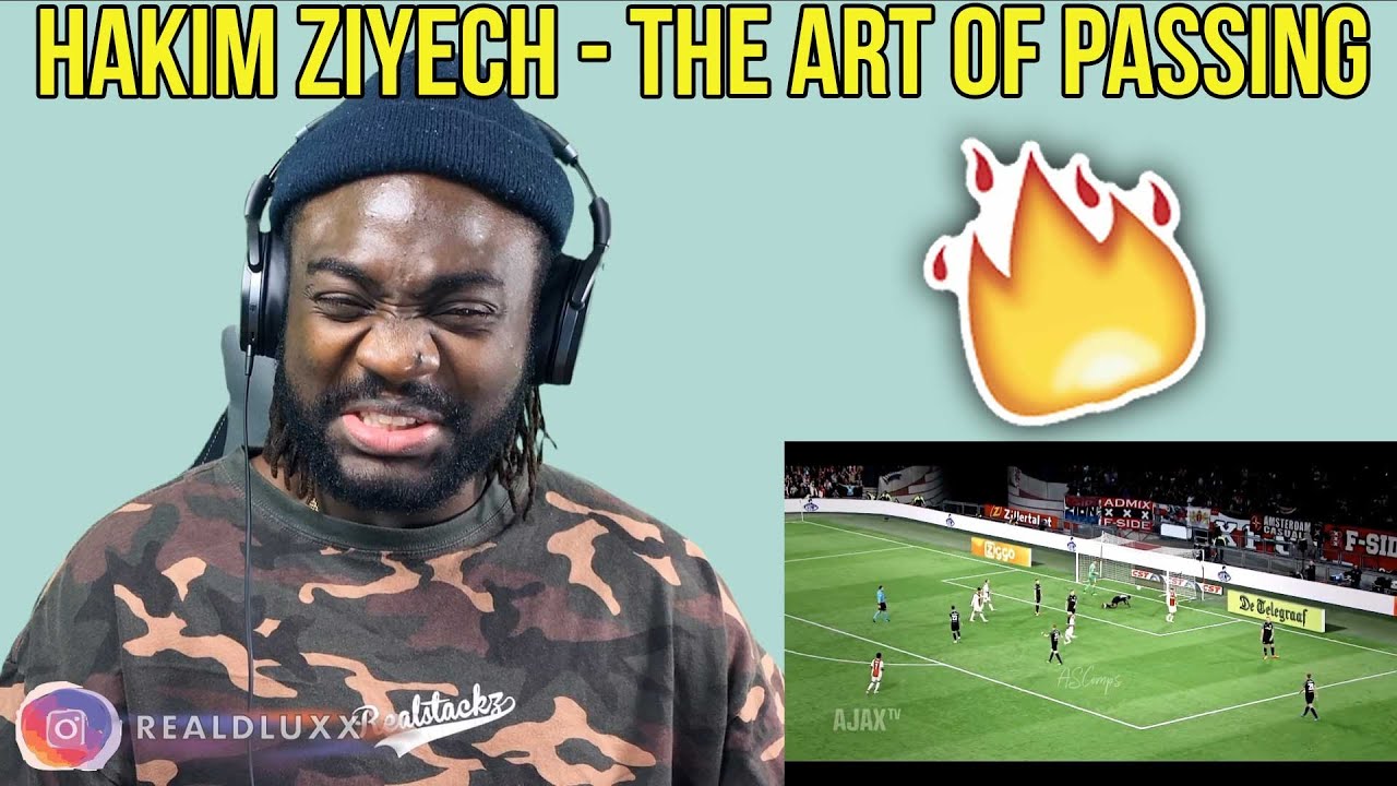 MESSI PASSING VISION!!👀🇬🇧 UK REACTS TO Hakim Ziyech - The Art of Passing