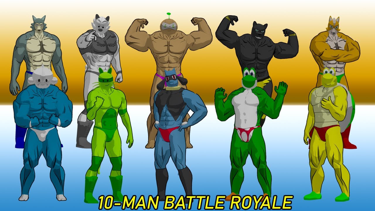 10 Man Anthro Royale