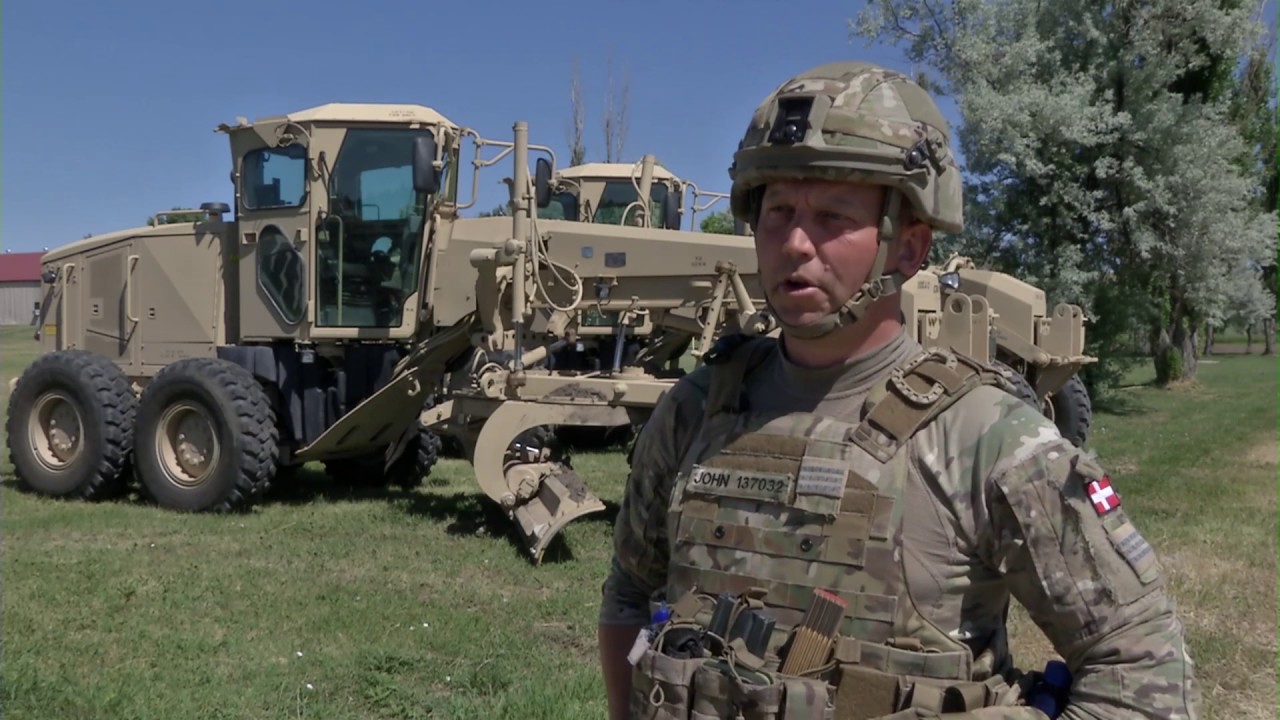 Soldiers Build Soccer Fields in Sturgis, SD
