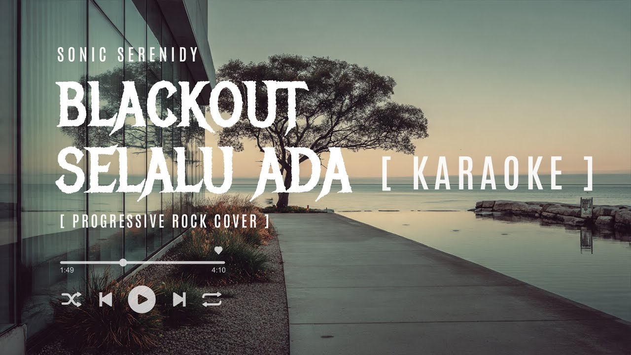 BLACKOUT SELALU ADA KARAOKE COVER PROGRESSIVE ROCK VERSION by Sonic Serenidy