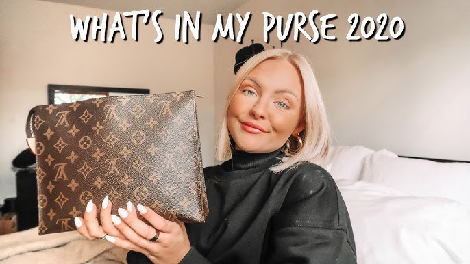 HOW TO CONVERT THE LV TOILETRY POUCH 26 INTO A CROSSBODY BAG * With   Insert * 