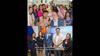 Maraming Salamat, Chargé d’Affaires a.i. Robert Ewing