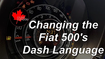 How do I change the language on my Fiat?