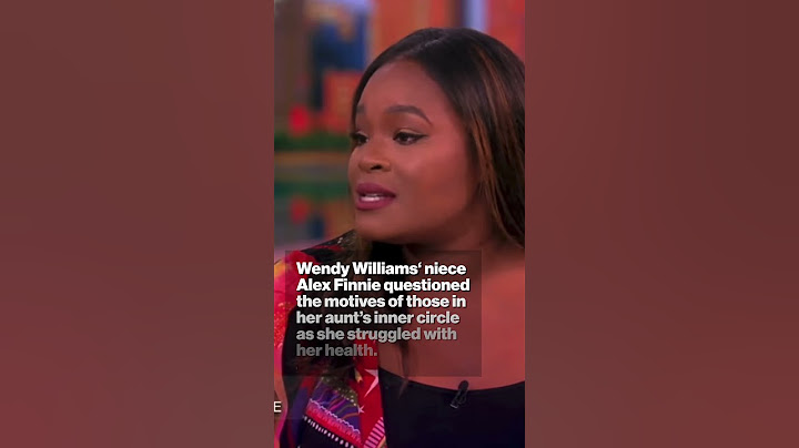 Wendy Williams’ Niece Questions Motives Of Those Close To Her #shorts