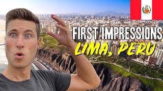 FIRST IMPRESSIONS OF LIMA 🇵🇪 MIRAFLORES IS BEAUTIFUL & SAFE! by Wanderlust Wellman 13,005 views 6 months ago 13 minutes, 4 seconds