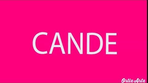 Cande Steven | Sync Intro | 2D | Ortiz Artz