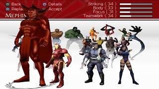 Marvel Ultimate Alliance 2 PS2 Mephisto From MUA 1 In MUA 2 Expermental Modding